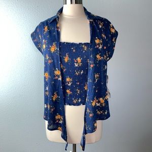 🍀NWT Junior 2Piece by Crave Fame Size L